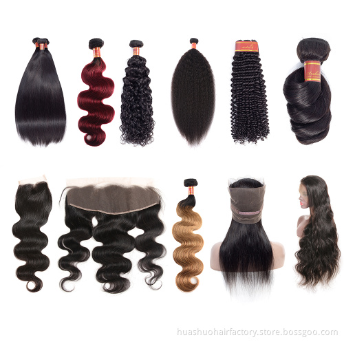 Cuticle Aligned Loose Hair Brazilian Human Wave Hair Bundles 100% Natural Original Wholesale Raw Virgin Hair Vendors